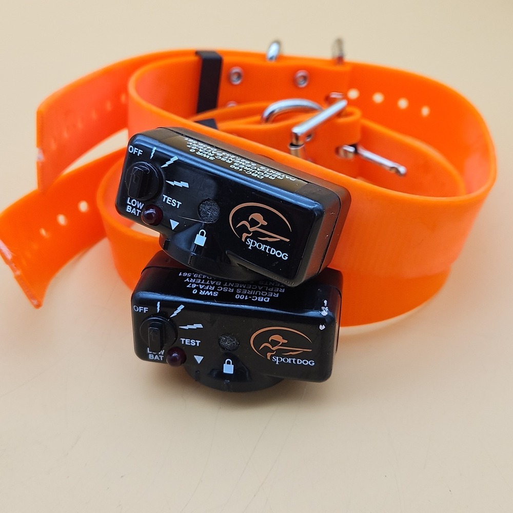 Lot Of 2 Sportdog Dog Training Collars Model DBC-100‎